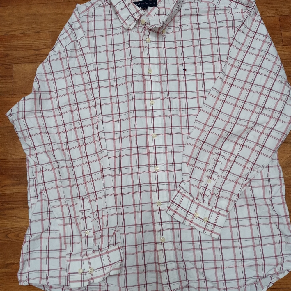 Tommy Hilfiger 2X Men Collard Shirt